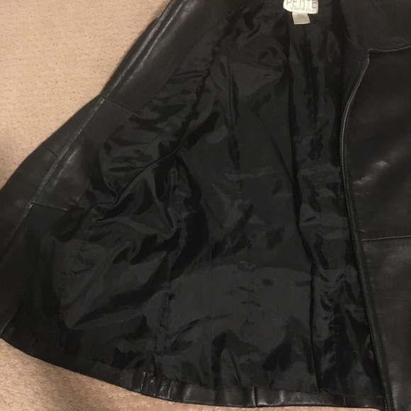 Petite Sophisticate leather jacket - Picture 5 of 6